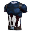 Captain America Spiderman 3D Printed T-Shirts Men Compression Shirt Short Sleeve Crossfit Tops G ym Bodybuilding T Shirt Anime