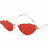 KUJUNY Glasses Women Cat Eye Sunglasses Cute Sexy Brand Designer Summer Retro Small Frame Black Red Cateye Sun Glasses