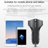 Baseus Quick Charge 3.0 Car Charger 5V3A QC3.0 Turbo Fast Charging Car-charger Dual USB Car Mobile Phone Charger For iPhone 8 7