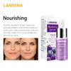 LANBENA Blueberry+Hyaluronic Acid+Vitamin C+24K Gold Six Peptides Serum Anti-Aging Spots Whitening Moisturizing Skin Care Serum