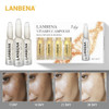 LANBENA Vitamin C Ampoule Face Serum Whitening Remover Freckle Speckle Fade Dark Spot Moisturizing Anti-Aging Nourishing Essence