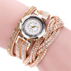 Duoya Women Watches Luxury Crystal Woman Gold Bracelet Quartz diamond Jewelry Wristwatch Rhinestone Clock Ladies Dress #40