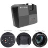 Vivicine V8 Portable LED Mini Projector Proyector Wired Sync Display More Stable Than WIFI Beamer For Home Theater Movie