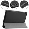 Silicone Case For Huawei Mediapad T5 10in Smart Magnetic Trifold Leather Flip Case Stand Cover For Huawei Mediapad T5 10in#G4 