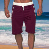 Men's Beachwear Summer Holiday Swim Trunks Quick Dry Beach Board Shorts Bathing Suit Surf Boardshorts Cotton Casual Sportwear