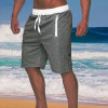 Men's Beachwear Summer Holiday Swim Trunks Quick Dry Beach Board Shorts Bathing Suit Surf Boardshorts Cotton Casual Sportwear
