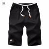 Summer Shorts Men Solid Beach Short Pants Casual Fitness Mens Boardshorts Male Sweatpants bermuda masculina 4XL 2019 New