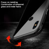 Metal Magnetic Adsorption Case For Xiaomi 9 8 SE Mi 8 Lite F1 Redmi 7 6A 6X Note 7 6 5 Pro Tempered Glass Back Magnet Case Cover