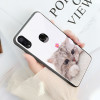 Redmi Note 7 Pro Case Mofi For Xiaomi Redmi Note 7 Case Pro Glass Hard Cover For Xiaomi Mi A2 6X Mi8 Lite Mi9 Case Cat Dog Cute