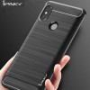 IPAKY Brushed Shockproof Silicon Cover On For Xiaomi Redmi Note 5 Pro Xiomi Note 6 7 Mi 8 SE Pocophone F1 Protective Bumper Case