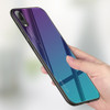 Rainbow Gradient Tempered Glass Phone Case for Xiaomi Mi 8 9 SE A2 Lite Mix 2S 3 A1 Cases Xiomi Redmi Note 7 5 6 Pro 6A F1 Coque