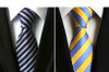 RBOCOTT Fashion Plaid Tie Men's Striped Ties 8 cm Necktie Black Neck Tie For Formal Business Groom Wedding Party Accessory