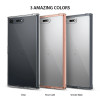 Ringke Fusion Case for Sony Xperia XZ Premium Case Crystal Clear PC Back Cover and Soft TPU Frame Hybrid Cases Drop Protect