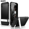 Case for iPhone X ESR Metal Kickstand Case Vertical and Horizontal Stand Hard PC Bumper Cover for iPhone 7 8 Plus Fundas Coque