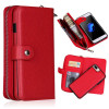 Detachable Zipper Flip Leather Wallet Case For iPhone XS MAX XR 6 6S 7 Plus 8 X 5 5S SE Multifunction Handbag Case Cover
