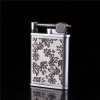 Lighters &amp; Smoking Accessories,Flower Carved Antique Style Butane Gas Fuel Refillable Cigarette Lighter