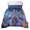 Home Textile 3D Mandala Elephant bedding set Single Double Queen Size Boho Bed Linen Duvet Cover Bed Sheet Pillowcase/bed Sets