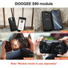 DOOGEE S90 Helio P60 Modular Rugged Smartphone Octa core NFC 6.18 FHD+ Android 8.1 6GB 128GB 16MP Camera 4G Mobile Phone