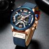 Curren Mens Watches Top Brand Luxury Chronograph Men Watch Leather Luxury Waterproof Sport Watch Men Male Clock Man Wristwatch