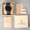 reloj mujer BOBO BIR Wood Watch Men New Black Wooden Strap Quartz Watches Analog Luxury Gifts Male Relogio C-P10 Drop Shipping