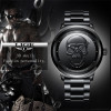 Men 3D Skull Watch LIGE Top Brand Quartz Stainless Steel Watchs Men Fashion Business Waterproof Creative Clock Relogio masculino