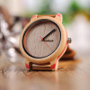 BOBO BIRD Timepieces Bamboo Watches for Men and Women Luxury Quartz Wristwatches with Leather Straps In Wooden Gifts Box