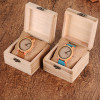 BOBO BIRD Timepieces Bamboo Watches for Men and Women Luxury Quartz Wristwatches with Leather Straps In Wooden Gifts Box