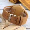 Wooden Watches Quartz Watch Men 2017 Bamboo Modern Wristwatch Analog Nature Wood Fashion Soft Leather Creative Birthday Gifts