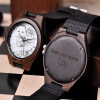 BOBO BIRD Personalized Men Watch Wooden Timepieces Special Family Present Customers Photos Free Printing Engraving