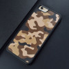 Camouflage pattern design Color printing Carved Original Wood Phone Cases For Iphone 6 S 7 8 plus X Wooden case