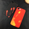 Newest Fashional Thermal Sensor Case for iphone X 7 7 Plus 6 6s Plus Thermal Heat Induction Phone Case fundas protective cover