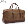  Aelicy Canvas Leather Men Travel Bags Carry on Luggage Bags Men Duffel Bags Travel Tote Large Weekend Bag Overnight sac a main