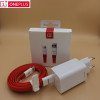 Original Oneplus Dash Charger 5V4A For One plus 6T 5/5T/3/3T Dash Charge Adapter 1M/1.5M Flat Round Dash USB Charge Type C Cable