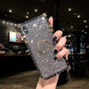 Selfan women luxury glitter case For iPhone 6 s 7 8 Plus XS XR XSMAX Samsung S8 S9 S10 plus Hard Coque bling case trunk Fundas
