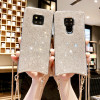 Luxury Glitter Diamond Metal Strap Case For Huawei P30 P30 Pro Mate 20 Pro Cross Shoulder Lanyard TPU Case For Samsung S10 Plus