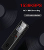 Professional Mini Digital Voice Recorder 8G Metal OLED Display 1536Kbps Voice Actived Recorder Long Distance Audio Recorder Pen