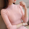 Knitted Sweater Turtleneck Women Winter Autumn 2018 Long Sleeve Female Slim Thin Ladies Tops Women's Pullovers Pull Femme Hiver 