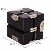 WINCO Premium Metal Infinity Cube Fidget Toy Aluminium Deformation Magical Infinite Cube Toys Stress Reliever for EDC Anxiety