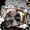 2019New LIGE Watches Men Top Brand Fashion Chronograph Male Stainless Steel Waterproof Business Men WristWatch Relogio Masculino