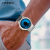 SINOBI Brand Creative Sports Quartz Watch Men Stainless Steel Strap Time Hours Mens Watches Rotation Clock Relogio Masculino 