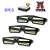 3pcs/lots ATCO Professional Universal DLP LINK Shutter Active 3D Glasses For 3D Ready DLP Projector