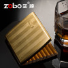  Lighters and Smoking Accessories, The metal cover of the portable creative moisture-proof cigarette case,
