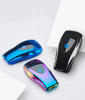  New fingerprint touch induction electronic lighter USB charging double arc cigarette lighter gadgets for men usb gift