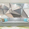 beibehang Custom Photo WallPaper 3D Modern TV Background Wall Living Room Bedroom Abstract Art Mural Geometric Wallpaper mural