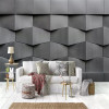 Modern 4D Wall Papers for Walls Cement Silk Cloth Wallpapers Stereoscopic Gray Mural Bedroom Living Room Decorative Wallpapers