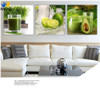 2018 New Printed spray painting wall pictures for kitchen 3 Panel Canvas Art Fruits Modern living room decoration CF013
