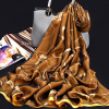 100% Pure Silk Scarf Ladies Luxury Brand 2019 Hangzhou Silk Shawls and Wraps for Women Print Long Natural Real Silk Scarves