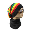 Winter Hip Hop Bob Jamaican cap Rasta Reggae Hat Multi-colour Striped Beanie Hats For Men Women new style Male Beanie Caps Gorro