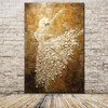 Ballet Dancer Picture Hand Painted Modern Abstract Palette Knife Oil Painting On Canvas Wall Art For Living Room Home Decoration