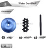 water poured dumbbell 